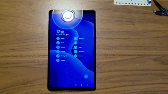 Video of Mint Samsung Galaxy Tab A9