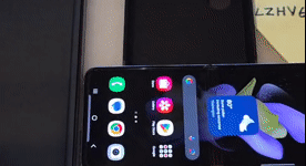 Video of Mint Samsung Galaxy Z Flip4 5G