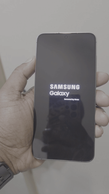 Video of Mint Samsung Galaxy S24 Plus